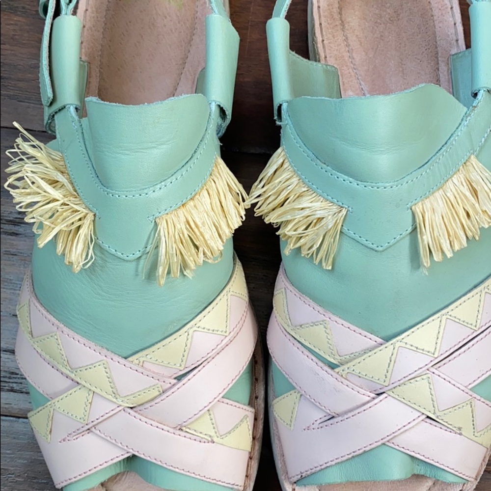Camper Twins Leather Sandals - Picture 6 of 12
